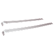 Fuel Tank Strap - Fits 4WD Vehicles only, 34.75 in. Length of Strap 1, 29 in. Length of Strap 2, Steel Material