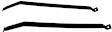 Fuel Tank Strap - 28.87 in. Length of Strap 1 and 2, Steel Material