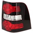 2009 Ford Explorer - Passenger Side Halogen Tail Light, Without bulb(s), OE Replacement, CAPA Certified