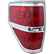 2013 Ford F-150 - Driver Side Halogen Tail Light, Without bulb(s), OE Replacement, Styleside, CAPA Certified