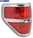2013 Ford F-150 - Driver Side Halogen Tail Light, Without bulb(s), OE Replacement, Styleside, CAPA Certified