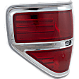 2013 Ford F-150 - Driver Side Halogen Tail Light, Without bulb(s), OE Replacement, Styleside, CAPA Certified