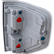 2013 Ford F-150 - Driver Side Halogen Tail Light, Without bulb(s), OE Replacement, Styleside, CAPA Certified