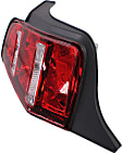 2011 Ford Mustang Base - Driver Side Halogen Tail Light, Without bulb(s), OE Replacement, Coupe, CAPA Certified