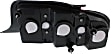 2011 Ford Mustang Base - Driver Side Halogen Tail Light, Without bulb(s), OE Replacement, Coupe, CAPA Certified