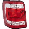 2012 Ford Escape - Driver Side Halogen Tail Light, Without bulb(s), OE Replacement, CAPA Certified