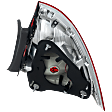2012 Ford Fusion S - Driver Side Halogen Tail Light, Without bulb(s), OE Replacement