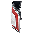 Passenger Side Tail Light, with Bulb, Halogen, Clear and Red Lens, Except 09-10 Sport Model