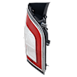 Passenger Side Tail Light, with Bulb, Halogen, Clear and Red Lens, Except 09-10 Sport Model, CAPA CERTIFIED