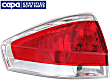2011 Ford Focus - Driver Side Halogen Tail Light, With bulb(s), OE Replacement, CAPA Certified