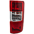 Passenger Side Tail Light, with Bulb, Halogen, Clear and Red Lens, 4 Cyl., 2.0L Engine