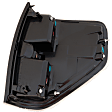 Driver Side Tail Light, without Bulb, Halogen, Clear Lens, Gray Bezel Trim, FX2 Model, With Styleside Bed