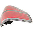 Driver Side Tail Light, without Bulb, Halogen, Clear Lens, Gray Bezel Trim, FX2 Model, With Styleside Bed