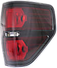 Passenger Side Tail Light, without Bulb, Halogen, Clear Lens