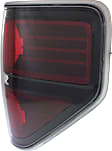 Passenger Side Tail Light, without Bulb, Halogen, Clear Lens