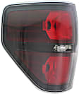 2010 Ford F-150 - Driver Side Halogen Tail Light, Without bulb(s), Styleside, OE Replacement, Extended Cab Pickup