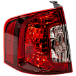 Driver Side Tail Light, with Bulb, Halogen, Clear and Red Lens, Sport Model, 6 Cyl., 3.7L Engine