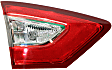 Driver Side Tail Light, with Bulb, Halogen, Clear and Red Lens, CAPA CERTIFIED