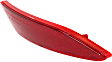 2018 Ford Focus S - Rear, Passenger Side Bumper Reflector