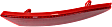 2018 Ford Focus S - Rear, Passenger Side Bumper Reflector