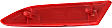 2018 Ford Focus S - Rear, Passenger Side Bumper Reflector