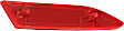 Rear, Driver Side Bumper Reflector
