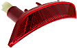 2012 Fiat 500 - Rear, Driver Side Side Marker, With bulb(s)