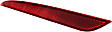 Rear, Driver Side Bumper Reflector