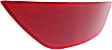 Rear, Passenger Side Bumper Reflector, Hatchback