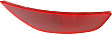 Rear, Passenger Side Bumper Reflector, Hatchback