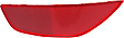 Rear, Driver Side Bumper Reflector, Hatchback