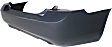 Rear Primed Bumper Cover, 2.3L Engine, Without Parking Aid Sensor Holes