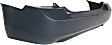 Rear Primed Bumper Cover, 2.3L Engine, Without Parking Aid Sensor Holes