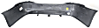 Rear Primed Bumper Cover, 6 Cyl., 3.0L Engine, Without Parking Aid Sensor Holes, CAPA Certified