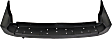 Rear Primed Bumper Cover, EL/MaX Models, With Parking Aid Sensor Holes, With Step Pad Provision and Trailer Hitch Holes