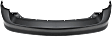 Rear, Upper Primed Bumper Cover, 6 Cyl., 3.5L Engine, Without Parking Aid Sensor Holes