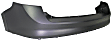 Rear, Upper Primed Bumper Cover, 6 Cyl., 3.5L Engine, Without Parking Aid Sensor Holes, CAPA Certified