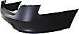 Rear Primed Bumper Cover, Sedan, Except Sho Model, With Parking Aid Sensor Holes, CAPA Certified