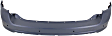 2014 Ford Edge - Rear, Upper Primed Bumper Cover, CAPA Certified