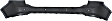 2014 Ford Edge - Rear, Upper Primed Bumper Cover, CAPA Certified