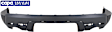 2011-2015 Ford Explorer - Rear, Lower Bumper Cover, Textured, For Models With Tow Package, Except Police Model, Without Parking Aid Sensor Holes, CAPA Certified