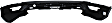 2014 Ford Escape - Rear Textured Bumper Cover, CAPA Certified
