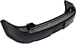 2014 Ford Flex - Rear Primed Bumper Cover, For Models Without Towing Package, CAPA Certified