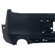 2013 Ford Mustang Shelby GT500 - Rear Primed Bumper Cover, For Models Without California Special Package