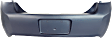 Rear Primed Bumper Cover, Coupe/Sedan Model