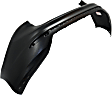 Rear Primed Bumper Cover, Sedan, Without Parking Aid Sensor Holes