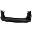 Rear Primed Bumper Cover, Without Tow Hook, Without Parking Aid Sensor Holes, CAPA CERTIFIED