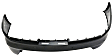 2018 Ford Taurus - Rear Primed Bumper Cover, For Models With Parking Aid Sensor, CAPA Certified