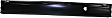 2013 Ford Transit Connect - Step Bumper, For Models Without Lower Molding and Rear Object Sensor Holes, Powdercoated Black, Face Bar Only; With pad provision, Without mounting bracket(s)