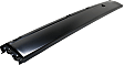 2013 Ford Transit Connect - Step Bumper, For Models Without Lower Molding and Rear Object Sensor Holes, Powdercoated Black, Face Bar Only; With pad provision, Without mounting bracket(s)